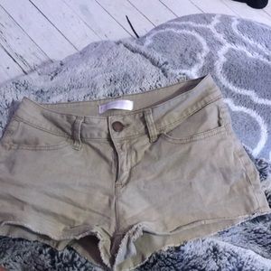 Size 9 Tan / Nude shorts by NO BOUNDARIES